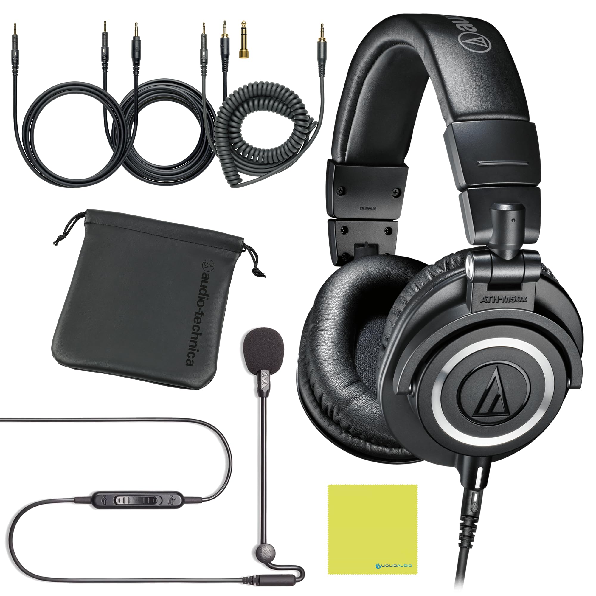 Amazon.com: Technica ATH-M50x Headphone Bundle w/Antlion Audio